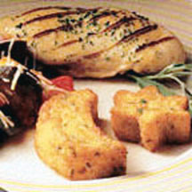 Gorgonzola Crisp Potato Pancakes