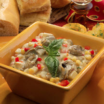 Oyster Basil Chowder