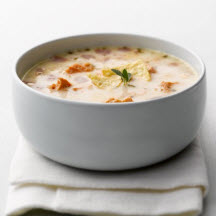 Spicy Salmon Tortilla Soup